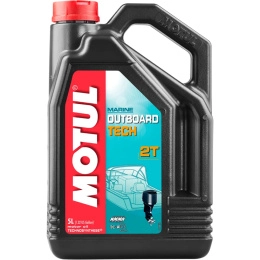 Масло 5л Outboard Tech 2T полусинт Motul (101728)